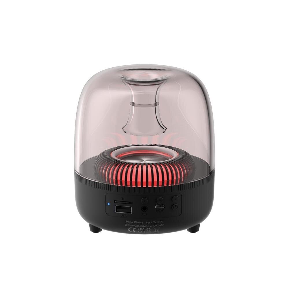 Devia bluetooth speaker Crystal I-M2 black hind ja info | Kõlarid | kaup24.ee