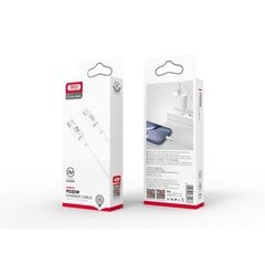 XO cable NB-Q189B PD USB-C - Lightning 2,0m 20W white цена и информация | Кабели для телефонов | kaup24.ee