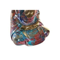 Dekoratiivkuju DKD Home Decor Kuldne Buddha Vaik (22 x 17.5 x 32 cm) hind ja info | Sisustuselemendid | kaup24.ee