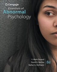 Essentials of Abnormal Psychology 8th edition hind ja info | Ühiskonnateemalised raamatud | kaup24.ee