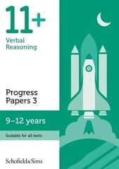 11plus Verbal Reasoning Progress Papers Book 3: KS2, Ages 9-12 2nd edition цена и информация | Книги для подростков и молодежи | kaup24.ee