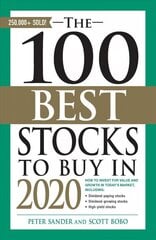 100 Best Stocks to Buy in 2020 цена и информация | Книги по экономике | kaup24.ee