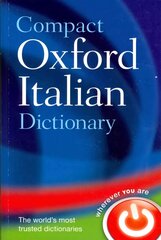 Compact Oxford Italian Dictionary hind ja info | Võõrkeele õppematerjalid | kaup24.ee