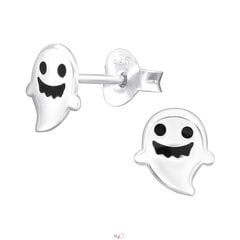 Hõbekõrvarõngad, Armas ja naeratav Ghost A4S43871 hind ja info | Laste aksessuaarid | kaup24.ee