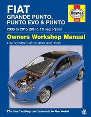 Fiat Grande Punto, Punto Evo & Punto Petrol ('06-'15) 55 To 15 hind ja info | Reisiraamatud, reisijuhid | kaup24.ee