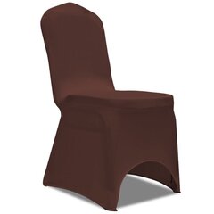 vidaXLi venivad toolikatted, 6 tk, pruun hind ja info | Mööblikatted | kaup24.ee