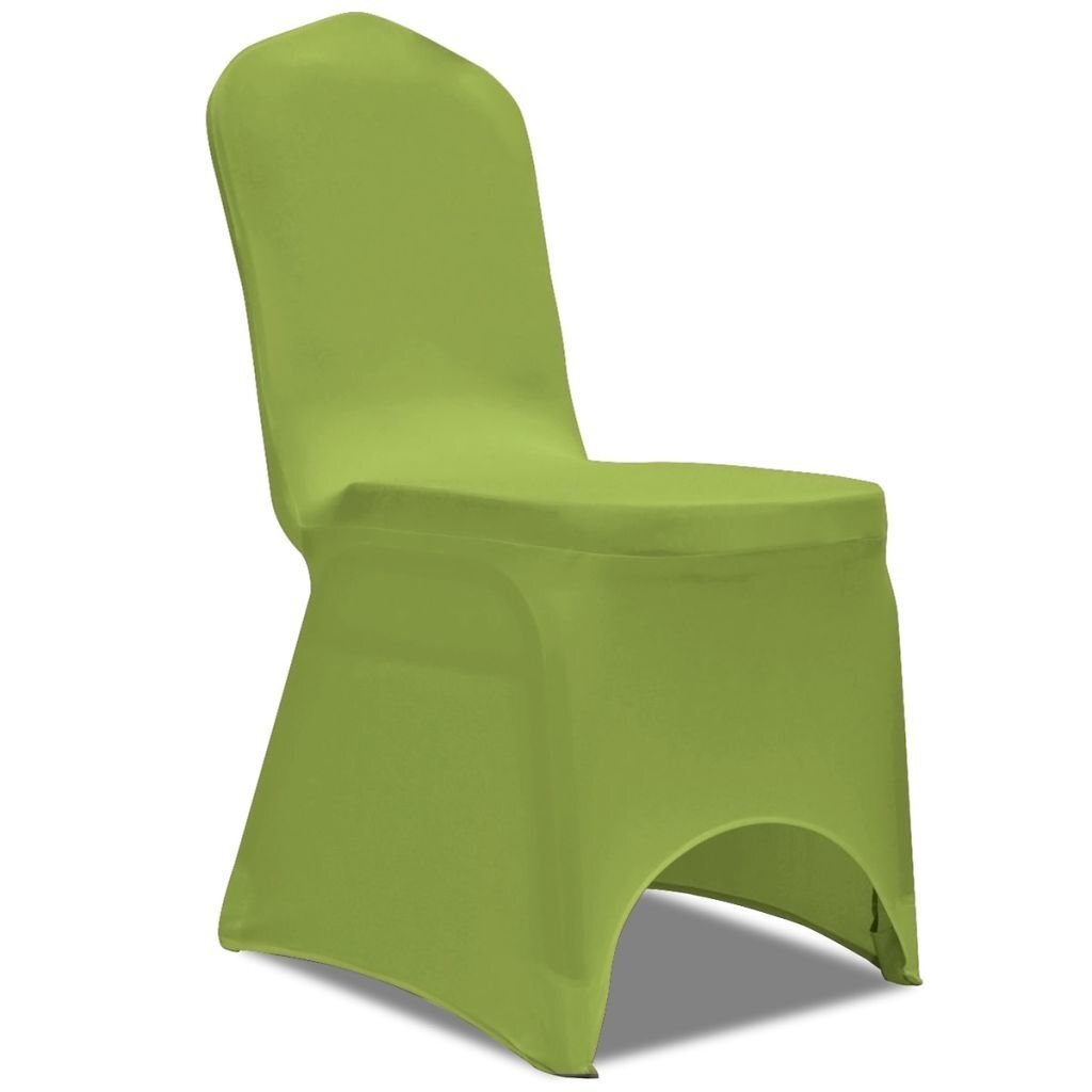 vidaXLi venivad toolikatted, 6 tk, roheline hind ja info | Mööblikatted | kaup24.ee