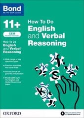 Bond 11plus: CEM How To Do: English and Verbal Reasoning цена и информация | Книги для подростков и молодежи | kaup24.ee