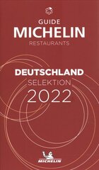 Deutschland - The MICHELIN Guide 2022: Restaurants (Michelin Red Guide) 48th ed. цена и информация | Путеводители, путешествия | kaup24.ee