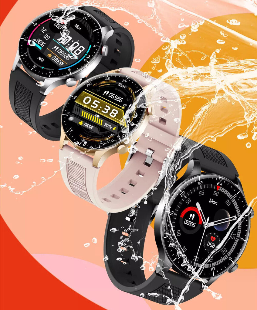 Meeste nutikell SG-Gadgets 19 Series, must hind ja info | Nutikellad (smartwatch) | kaup24.ee