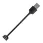 USB-kaabel Xiaomi Mi Band 5 / Mi Band 6 laadimiseks 15±1cm must hind ja info | Nutikellade ja nutivõrude tarvikud | kaup24.ee
