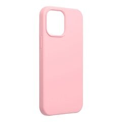 Telefoniümbris F-Silicone - iPhone 14 PRO MAX ( 6.7 ) roosa hind ja info | Telefoni kaaned, ümbrised | kaup24.ee