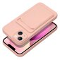 Telefoniümbris Forcell CARD - iPhone 14 ( 6.1 ) roosa цена и информация | Telefoni kaaned, ümbrised | kaup24.ee