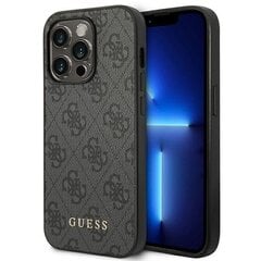 Telefoniümbris GUESS - iPhone 14 PRO, hall цена и информация | Чехлы для телефонов | kaup24.ee