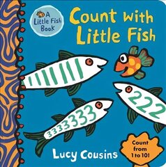 Count with Little Fish цена и информация | Книги для малышей | kaup24.ee