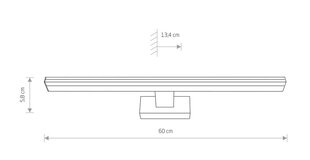 Настенный светильник Nowodvorski PICASSO LED 8131 цена и информация | Настенные светильники | kaup24.ee