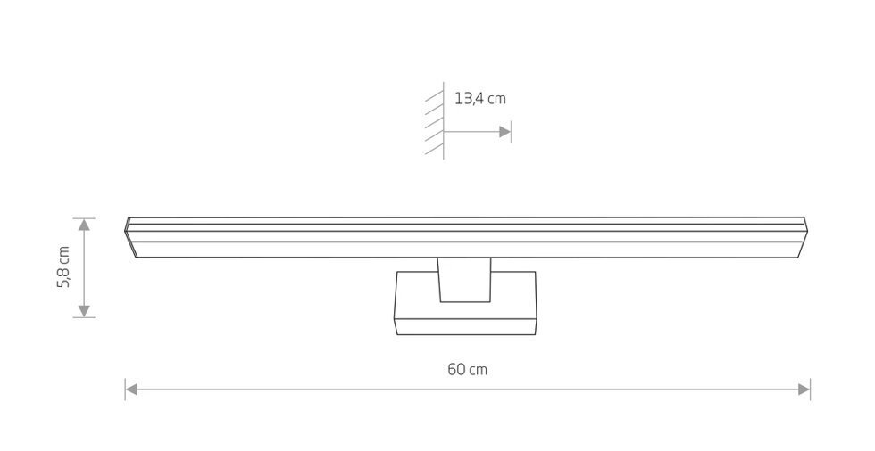 Seinavalgusti Nowodvorski PICASSO LED 8131 hind ja info | Seinavalgustid | kaup24.ee