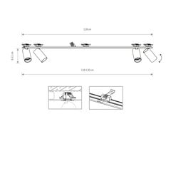 Laevalgusti Nowodvorski Mono SURFACE 7836 hind ja info | Laelambid | kaup24.ee