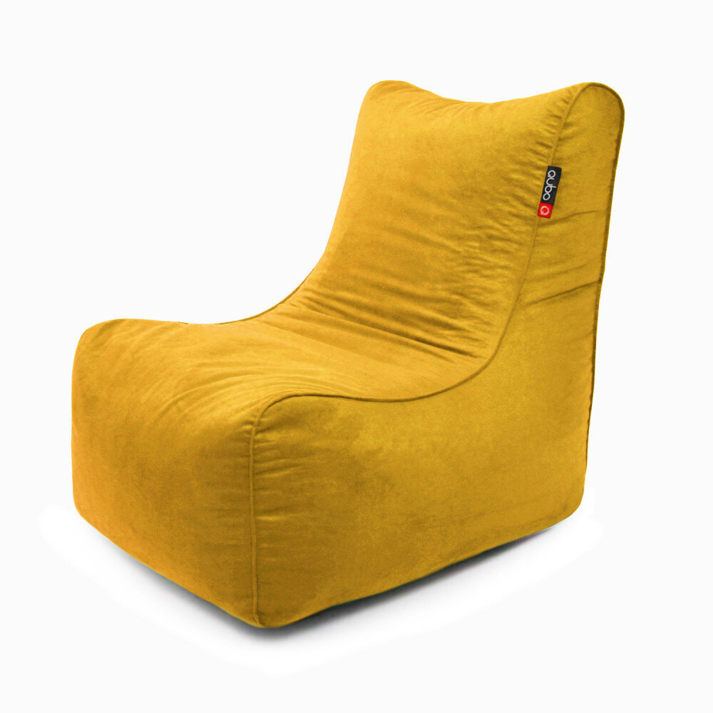 Qubo™ NEW Birma Mustard VELVET FIT hind ja info | Kott-toolid, tumbad, järid | kaup24.ee