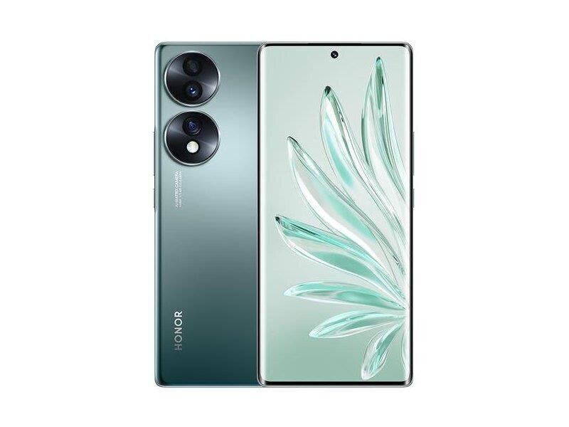 Honor 70 8/128GB 5109AJCW Emerald Green цена и информация | Telefonid | kaup24.ee