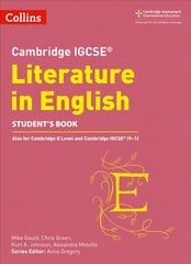 Cambridge IGCSE (TM) Literature in English Student's Book hind ja info | Ühiskonnateemalised raamatud | kaup24.ee