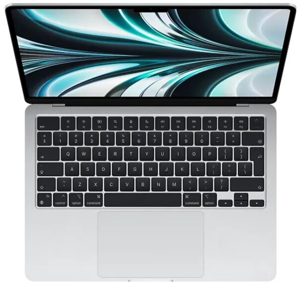 Apple MacBook Air 13" M2 16/256GB, ENG, Silver MLXY3ZE/A/R1|Z15W000DD hind ja info | Sülearvutid | kaup24.ee