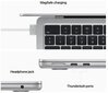 Apple MacBook Air 13" M2 16/256GB, ENG, Silver MLXY3ZE/A/R1|Z15W000DD цена и информация | Sülearvutid | kaup24.ee