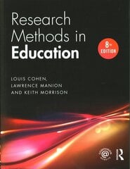 Research Methods in Education 8th edition hind ja info | Ühiskonnateemalised raamatud | kaup24.ee