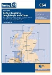 Imray Chart C64: North Channel - Belfast Lough to Lough Foyle and Crinan New edition hind ja info | Ühiskonnateemalised raamatud | kaup24.ee