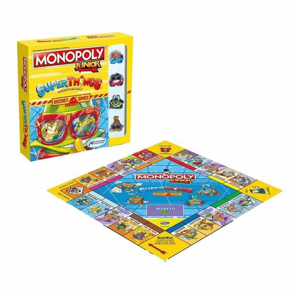 Lauamäng Monopoly Junior Superthings (ES) цена и информация | Lauamängud ja mõistatused | kaup24.ee
