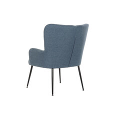 Кресло DKD Home Decor, чёрный-синий металл (70 x 60 x 84 см) (2 шт.) цена и информация | Кресла в гостиную | kaup24.ee