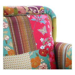 Tugitool Versa Patchwork Puit (71 x 89 x 72 cm) hind ja info | Tugitoolid ja tugitoolvoodid | kaup24.ee