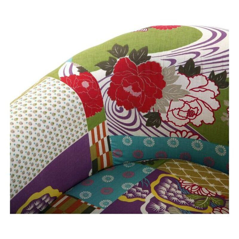 Tugitool Versa Patchwork Puuvill (62 x 56 x 64 cm) hind ja info | Tugitoolid ja tugitoolvoodid | kaup24.ee