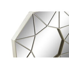 Настенное зеркало DKD Home Decor, шампанское, светло-медный полипропилен (25 x 2 x 25 см) (2 шт.) цена и информация | Подвесные зеркала | kaup24.ee