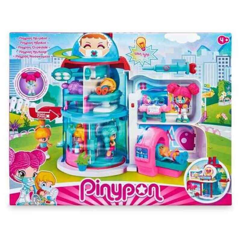 Playset Famosa Pinypon Hospital Aksessuaarid Mannekeen hind ja info | Tüdrukute mänguasjad | kaup24.ee