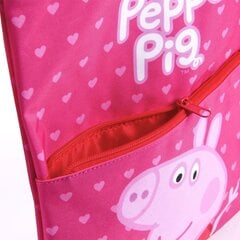 Laste seljakott Peppa Pig Roosa (27 x 33 x cm) цена и информация | Школьные рюкзаки, спортивные сумки | kaup24.ee