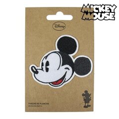 Plaaster Mickey Mouse Must Valge Polüester (9.5 x 14.5 x cm) цена и информация | Школьные рюкзаки, спортивные сумки | kaup24.ee