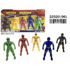 Playset Justice Warrior 5 Tükid hind ja info | Poiste mänguasjad | kaup24.ee