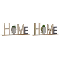 Декоративная фигура DKD Home Decor MDF (38 x 5 x 16.5 см) (2 шт.) цена и информация | Детали интерьера | kaup24.ee