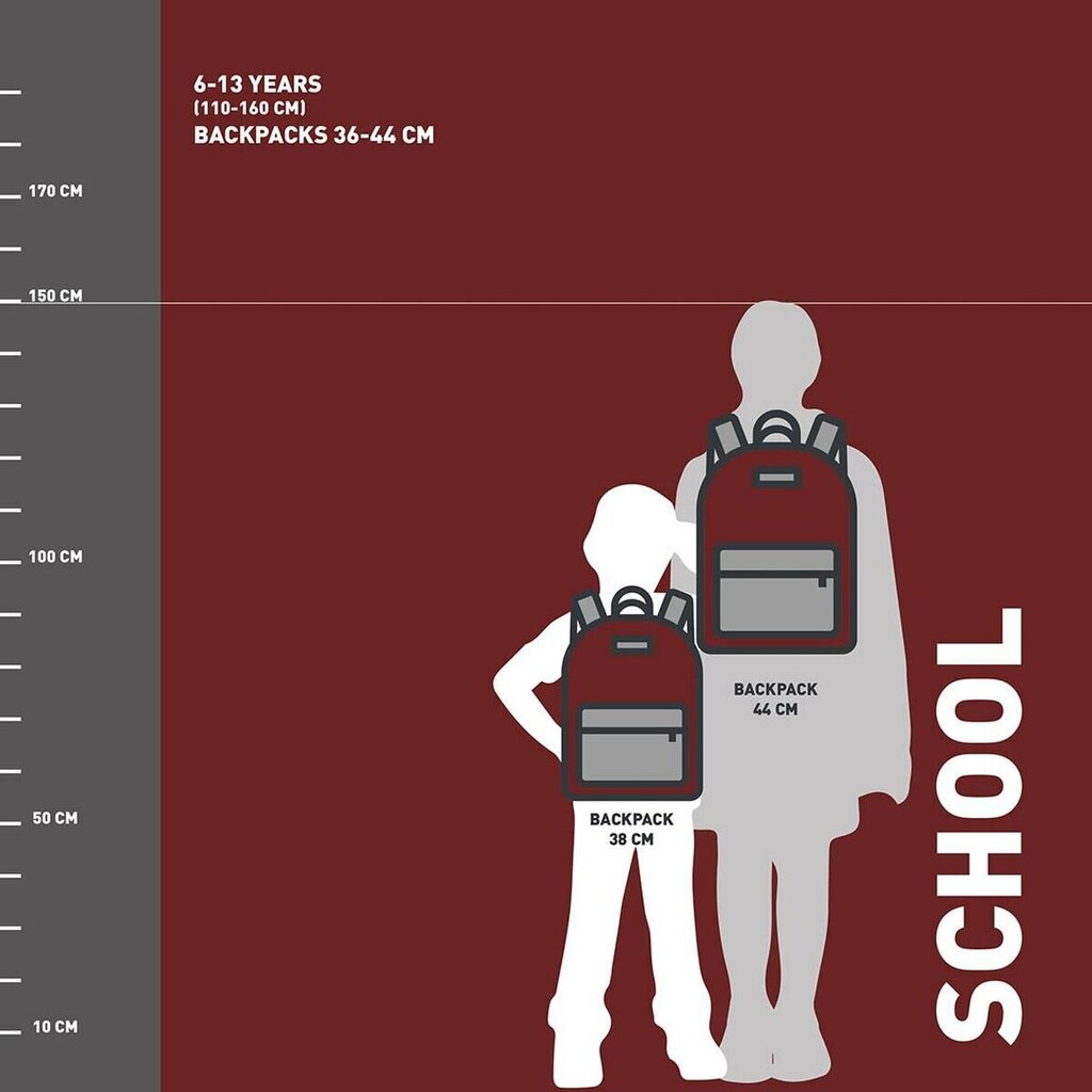 Kooliseljakott Harry Potter Gryffindor Punane (30 x 18 x 46 cm) hind ja info | Koolikotid, sussikotid | kaup24.ee
