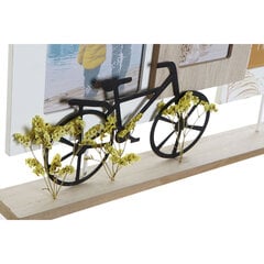 Fotoraam DKD Home Decor Jalgratas Puit Valge Naturaalne (44 x 5 x 29 cm) hind ja info | Pildiraamid | kaup24.ee