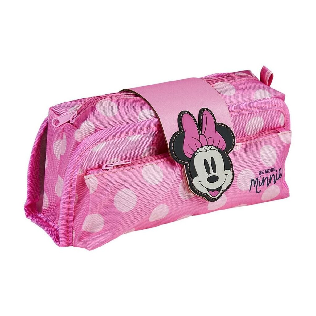 Koolikott Minnie Mouse Roosa (22 x 12 x 7 cm) hind ja info | Kirjatarbed | kaup24.ee