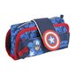 Koolikott Marvel Sinine (22 x 12 x 7 cm) hind ja info | Kirjatarbed | kaup24.ee