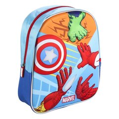 3D-Laste seljakott The Avengers Sinine (25 x 31 x 10 cm) hind ja info | Koolikotid, sussikotid | kaup24.ee