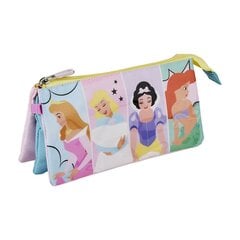 Koolikott Princesses Disney Roosa (11,5 x 2 x 22,5 cm) hind ja info | Kirjatarbed | kaup24.ee