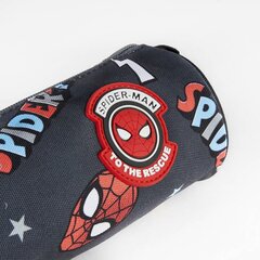 Silindriline koolikott Spiderman Must (8 x 8 x 23 cm) hind ja info | Kirjatarbed | kaup24.ee