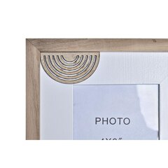 Fotoraam DKD Home Decor Kristall Pruun MDF Valge (19 x 2 x 24 cm) (2 Ühikut) цена и информация | Рамки, фотоальбомы | kaup24.ee