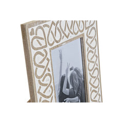 Fotoraam DKD Home Decor Kristall Naturaalne MDF Valge Boho (19 x 1 x 24 cm) hind ja info | Pildiraamid | kaup24.ee