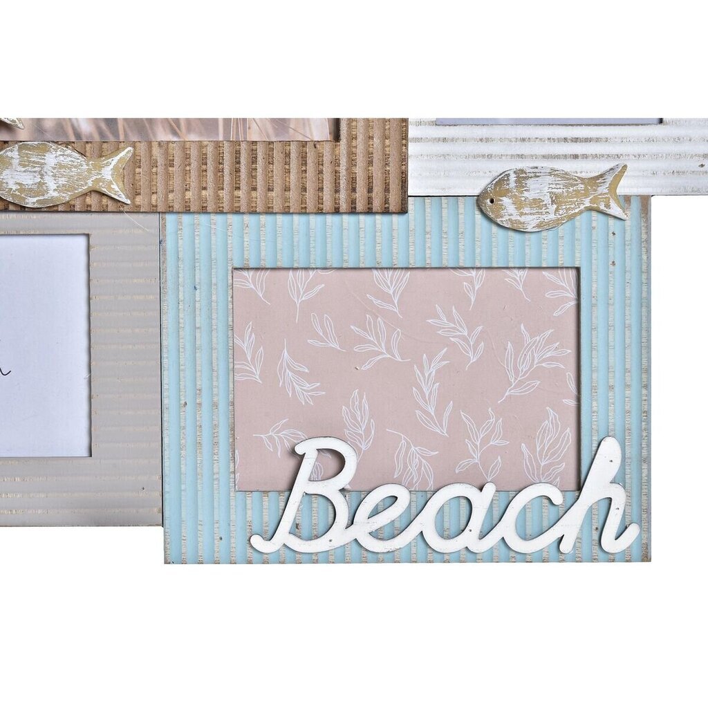 Fotoraam DKD Home Decor Beach Puit Meremees (46,5 x 2 x 44,5 cm) цена и информация | Pildiraamid | kaup24.ee