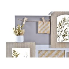 Fotoraam DKD Home Decor Puit Lill Naturaalne (55 x 4 x 41 cm) (2 Ühikut) hind ja info | Pildiraamid | kaup24.ee